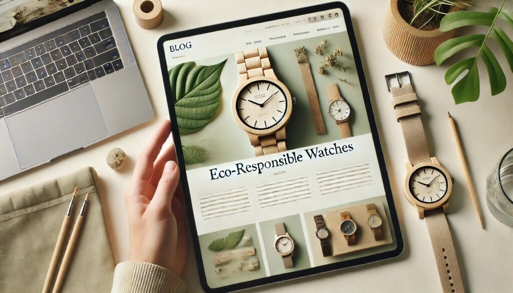 blog montres ecoresponsables