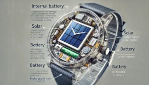 batterie montre solaire