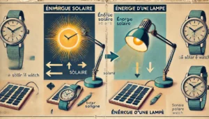 energies solaires pour montres