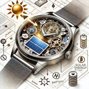 fonctionnement montres solaires