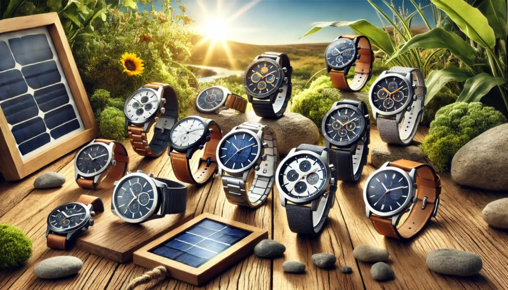 Meilleures montres solaires pour hommes