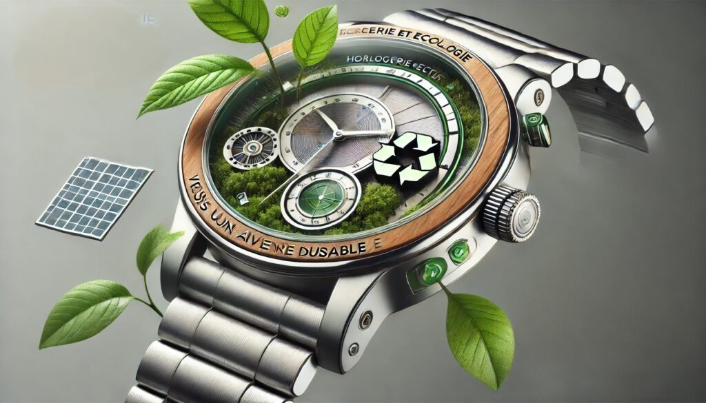 horlogerie et eécologie vers un avenir durable