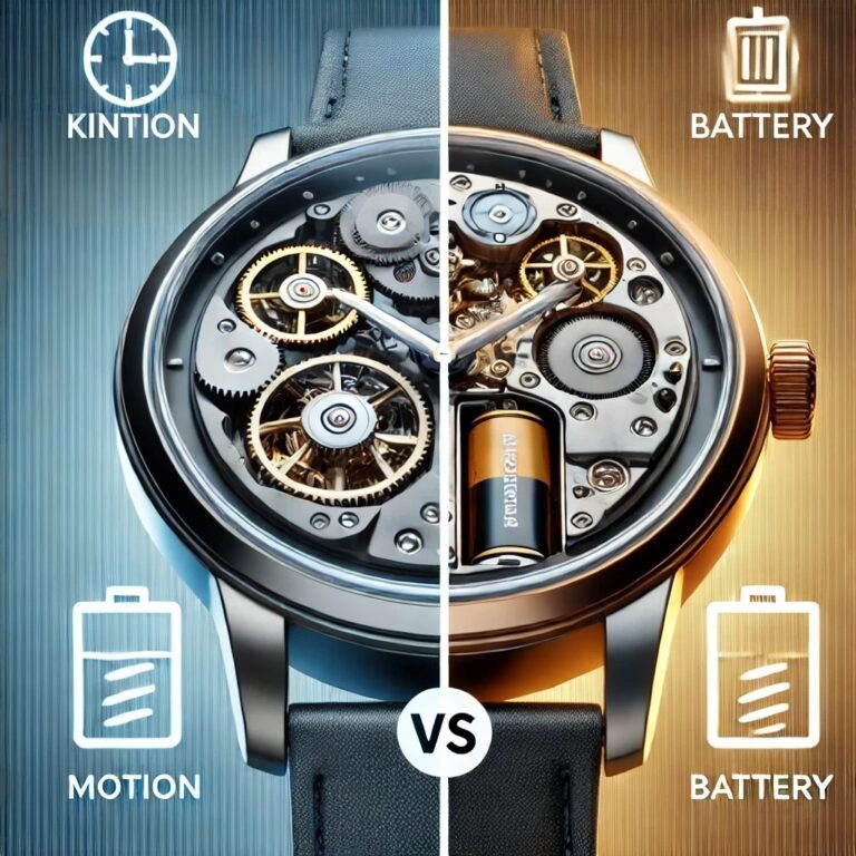 montres cinétiques vs montres à piles avantages et inconvénients 1